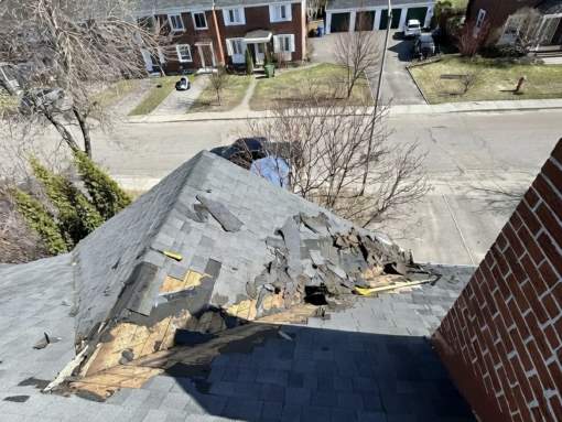 Réparation de toiture